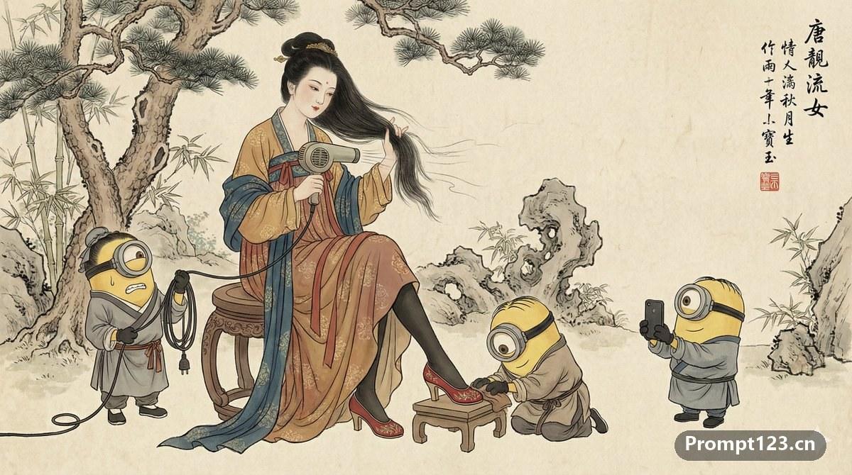 中国传统水墨彩画