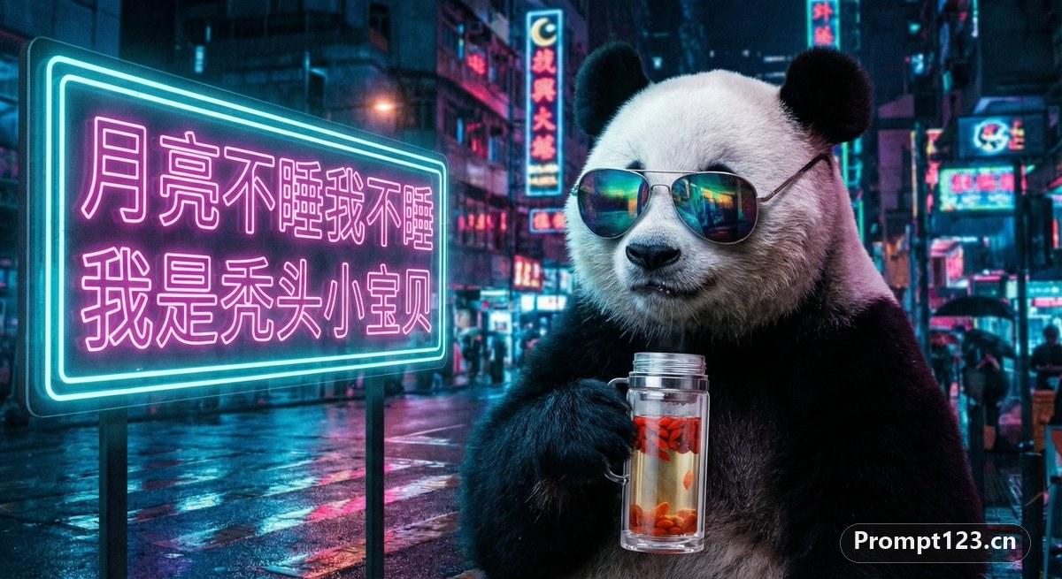 月亮不睡我不睡，我是秃头小宝贝