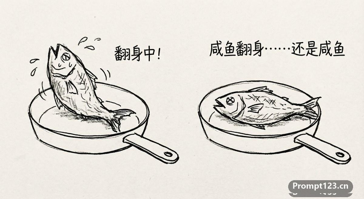 咸鱼翻身还是咸鱼