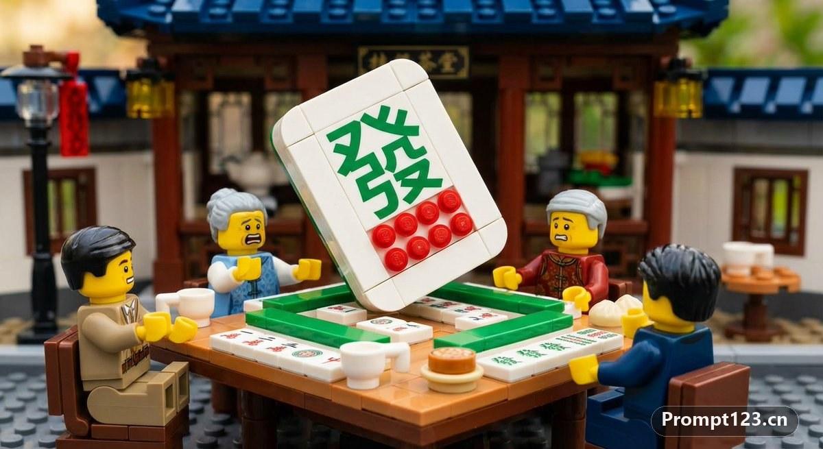 乐高风格的微缩摄影