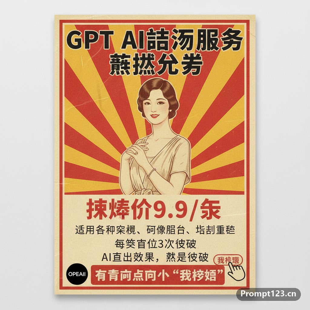 复古宣传海报