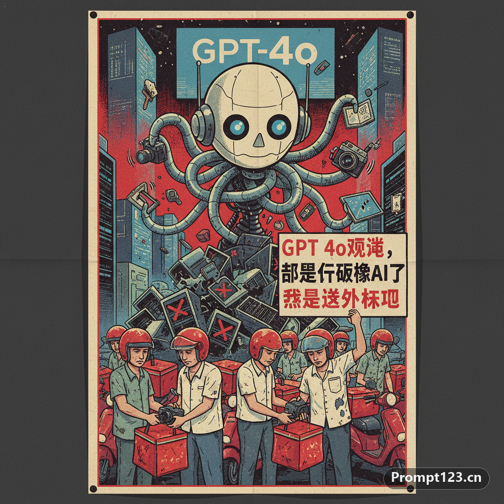 讽刺海报生成